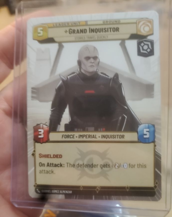 Star Wars Unlimited Legends of the Force #14 Grand Inquisitor — front