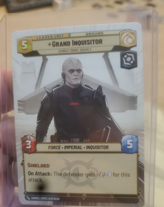 Star Wars Unlimited Legends of the Force #14/264 Grand Inquisitor — front