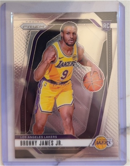 2024-25 Panini Prizm #243 Bronny James Jr. — front