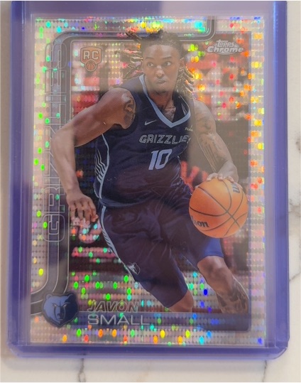 2025-26 Topps Chrome #299 Javon Small — front