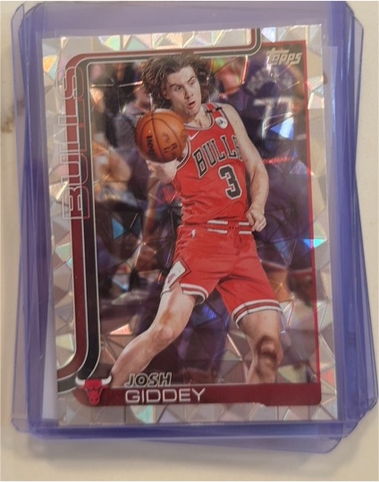 2025-26 Topps Basketball #35 Josh Giddey Diamante — front