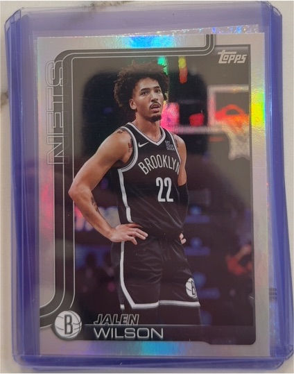 2025-26 Topps #12 Jalen Wilson — front