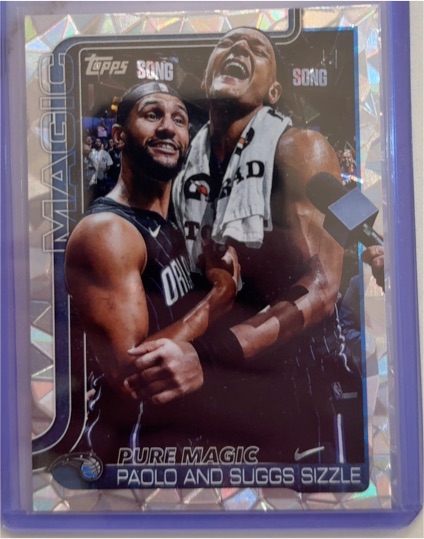 2025-26 Topps #271 Pure Magic Paolo and Suggs Sizzle — front
