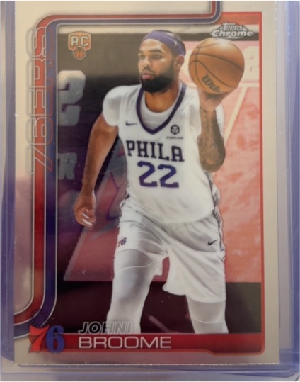 2025-26 Topps Chrome #285 Johni Broome — front