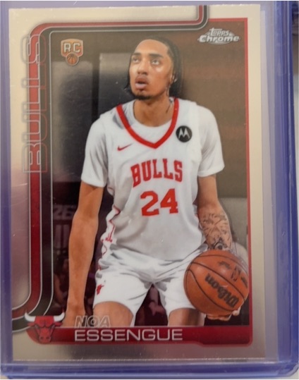 2025-26 Topps Chrome #262 Noa Essengue — front
