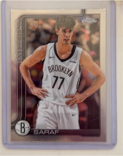 2025-26 Topps Chrome #276 Ben Saraf — front
