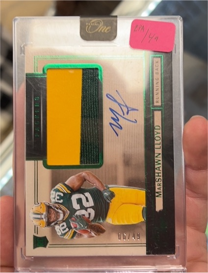 2024 Panini One #23 Marshawn Lloyd — front
