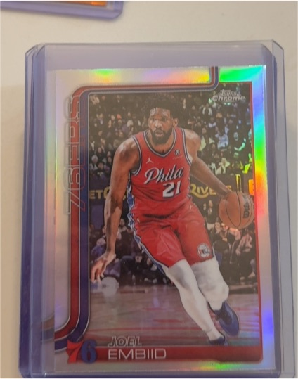 2025-26 Topps Chrome #149 Joel Embiid — front