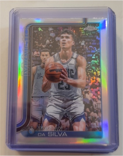 2025-26 Topps Chrome #173 Tristan Da Silva — front