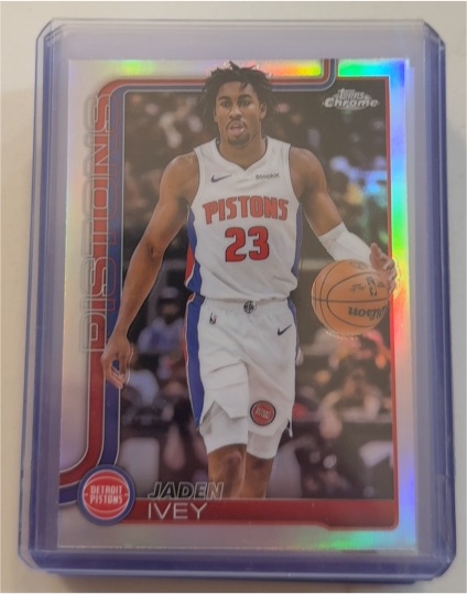2025-26 Topps Chrome #61 Jaden Ivey — front