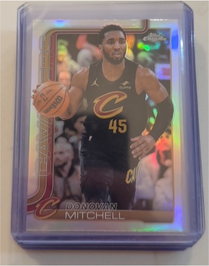 2025-26 Topps Chrome #69 Donovan Mitchell — front