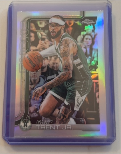 2025-26 Topps Chrome #110 Gary Trent Jr. — front