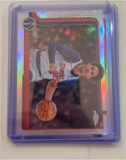 2025-26 Topps Chrome #207 Jordan Poole — front