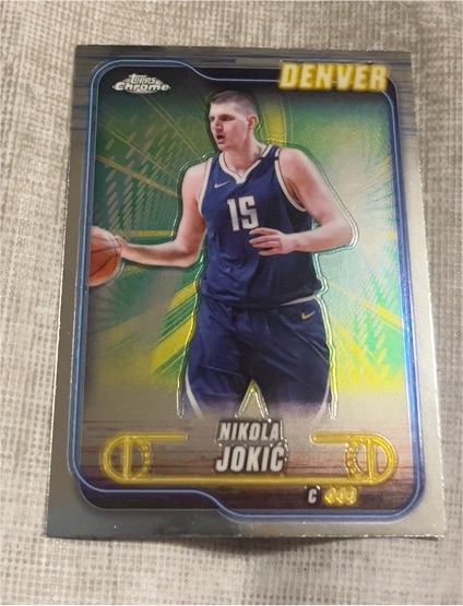 2024-25 Topps Chrome #50 Nikola Jokic — front