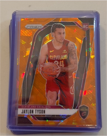 2024-25 Panini Prizm #228 Jaylon Tyson — front