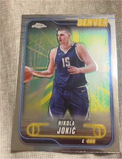 2024-25 Topps Chrome #50 Nikola Jokic — front