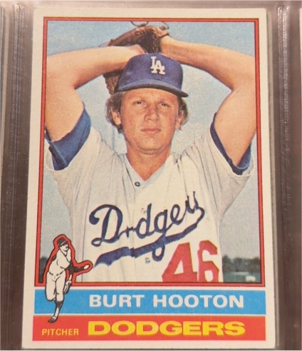 1976 Topps #280 Burt Hooton Los Angeles Dodgers — front