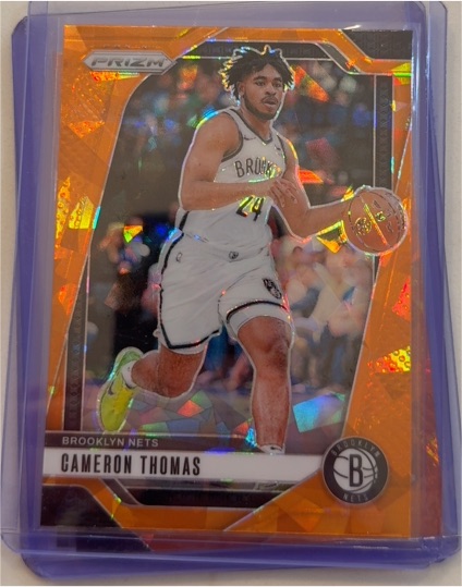 2024-25 Panini Prizm #91 Cameron Thomas — front