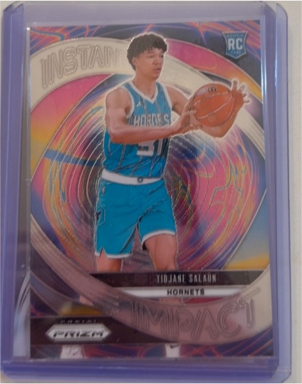 2024-25 Panini Prizm #22 Tidjane Salaun — front
