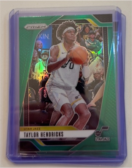 2024-25 Panini Prizm #32 Taylor Hendricks — front