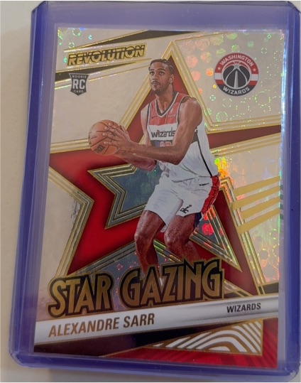 2024-25 Panini Revolution #19 Alexandre Sarr Star Gazing — front