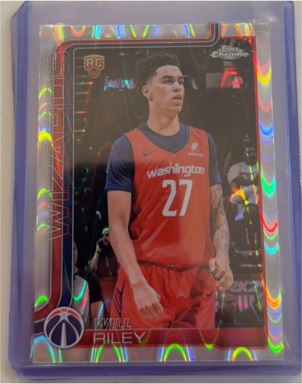 2025-26 Topps Chrome #271 Will Riley — front