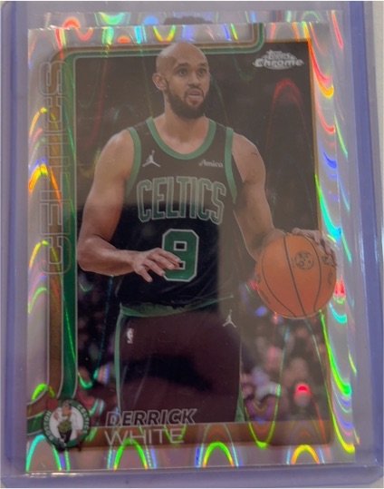 2025-26 Topps Chrome #71 Derrick White — front