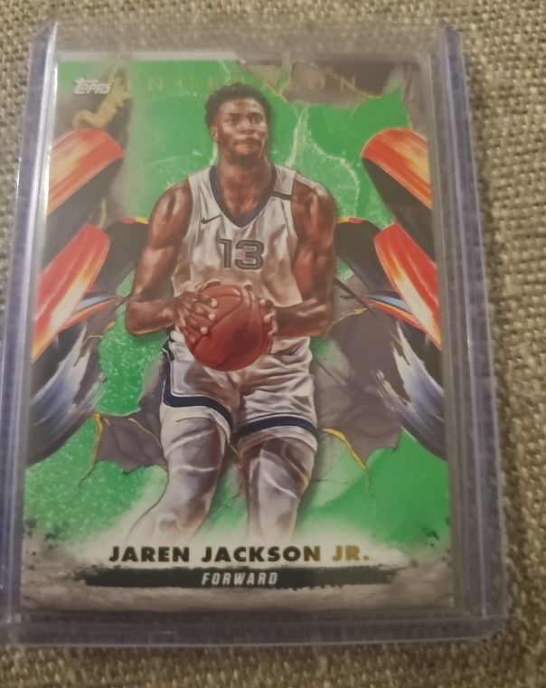 2024-25 Topps Inception #41 Jaren Jackson Jr. Green — front