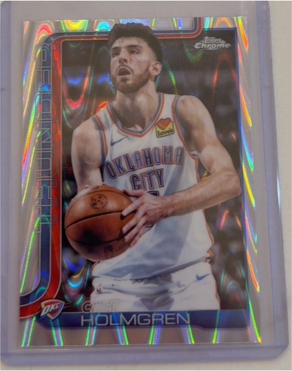 2025-26 Topps Chrome #134 Chet Holmgren — front