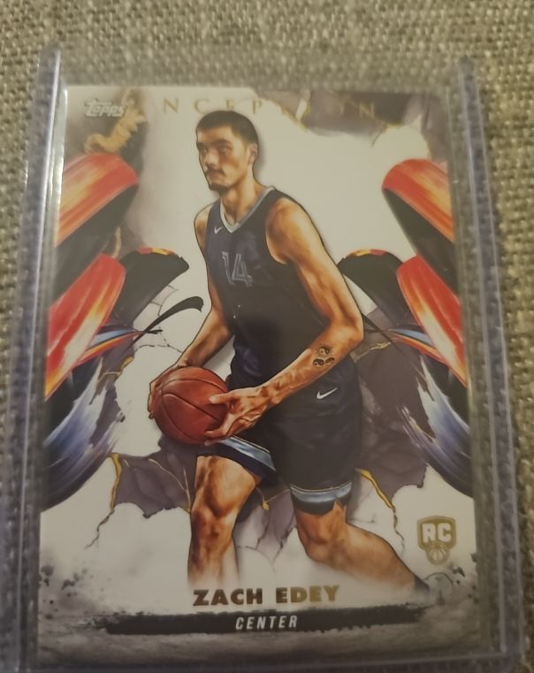 2024-25 Topps Inception #7 Zach Edey — front