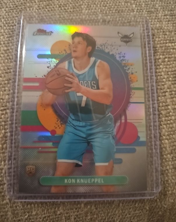 2025-26 Topps Finest #104 Kon Knueppel — front