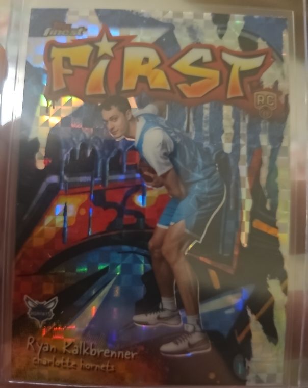 2025-26 Topps Finest #F-24 Ryan Kalkbrenner First — front