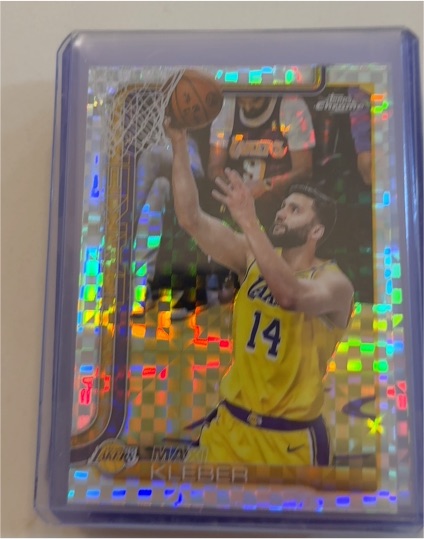 2025-26 Topps Chrome #157 Maxi Kleber X-Fractor — front