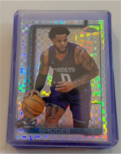 2025-26 Topps Chrome #30 Miles Bridges — front