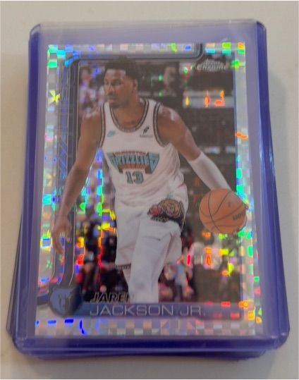 2025-26 Topps Chrome #163 Jaren Jackson Jr. — front