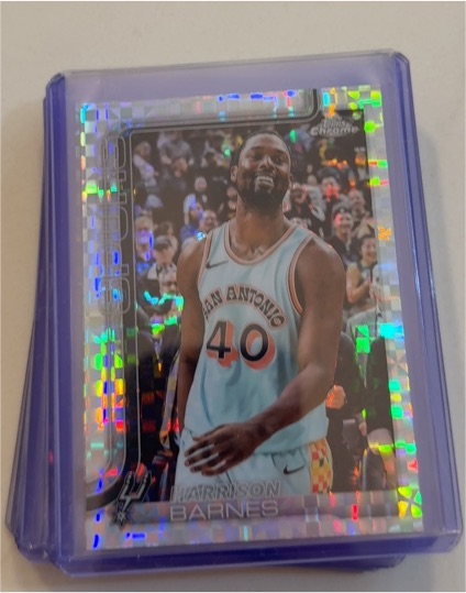 2025-26 Topps Chrome #216 Harrison Barnes — front