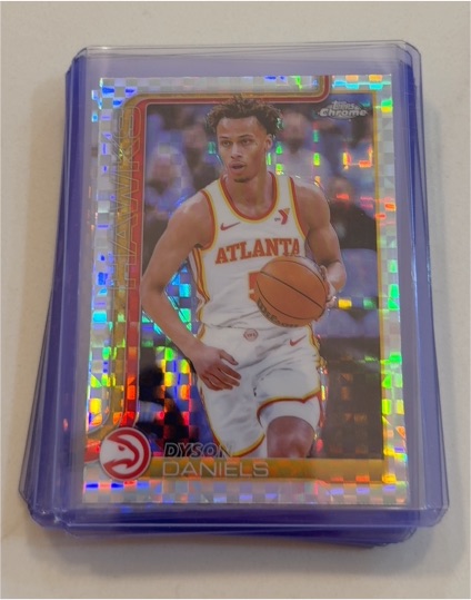 2025-26 Topps Chrome #68 Dyson Daniels — front
