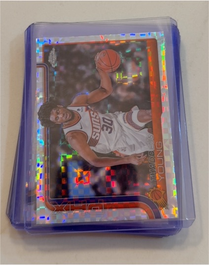 2025-26 Topps Chrome #135 Thaddeus Young — front
