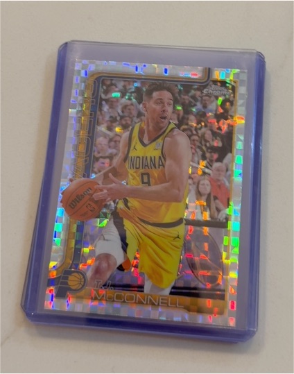 2025-26 Topps Chrome #11 T.J. McConnell — front