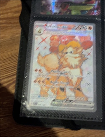 2023 Pokémon Scarlet & Violet #092 Arcanine ex — front