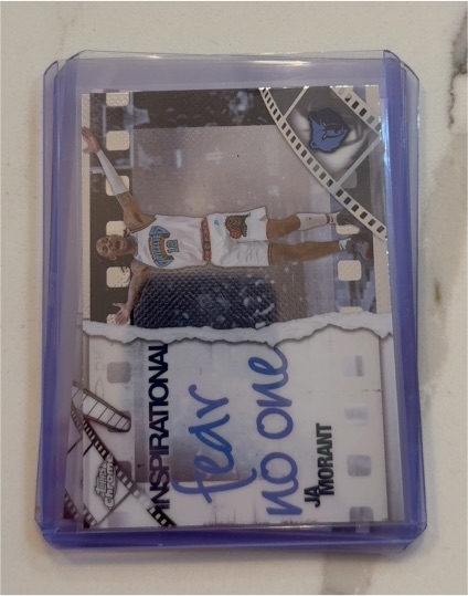 2025 Topps Chrome #IP-15 Ja Morant Inspirational Fear No One — front