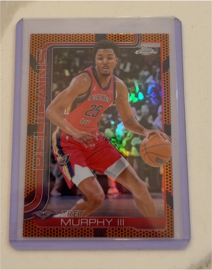 2025-26 Topps Chrome #104 Trey Murphy III — front