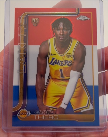 2025-26 Topps Chrome #286 Adou Thiero — front