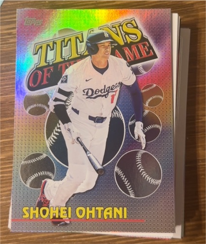 2026 Topps Series 1 Titans of the Game #TOG-1 Shohei Ohtani — front