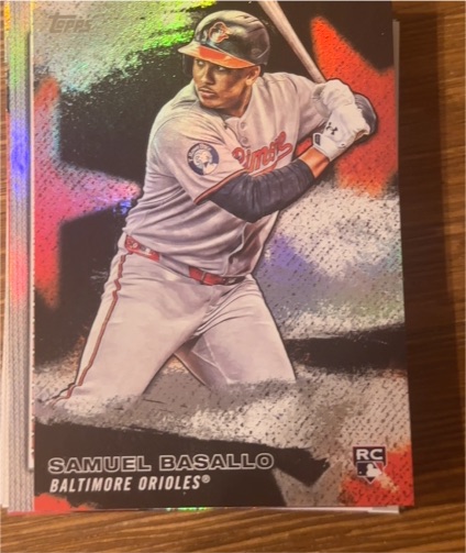 2026 Topps Series 1 #SMLB-13 Samuel Basallo — front