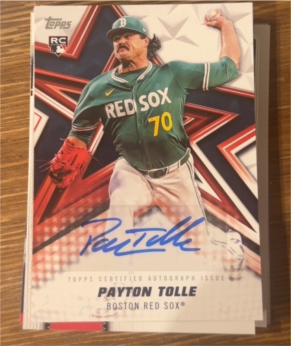 2026 Topps Series 1 Baseball Stars #BSA-PT Payton Tolle — front