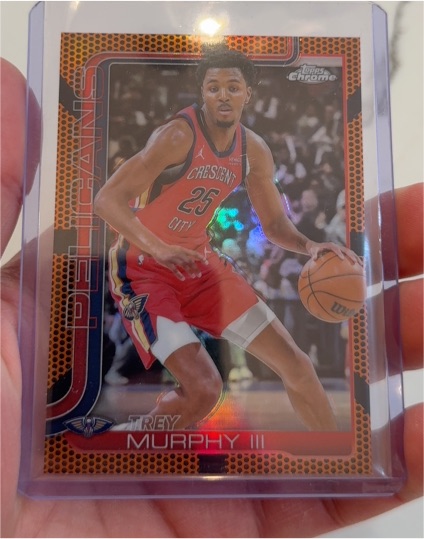 2025-26 Topps Chrome #104 Trey Murphy III — front