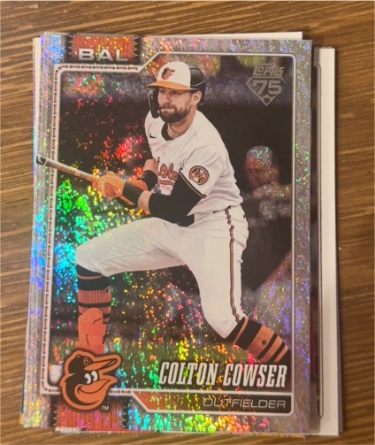2026 Topps Series 1 #166 Colton Cowser — front