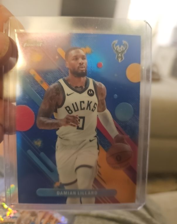2025-26 Topps Finest #44 Damian Lillard — front