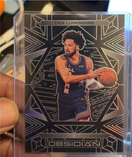 2024-25 Panini Obsidian #199 Cade Cunningham — front